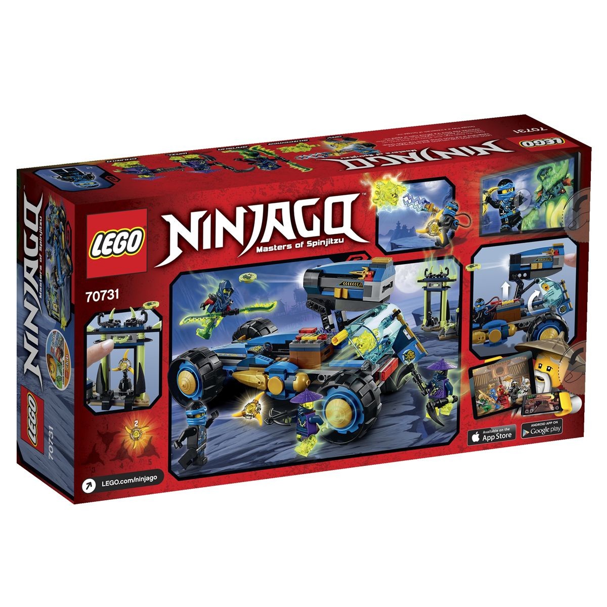 Lego Ninjago. Шагоход Джея  
